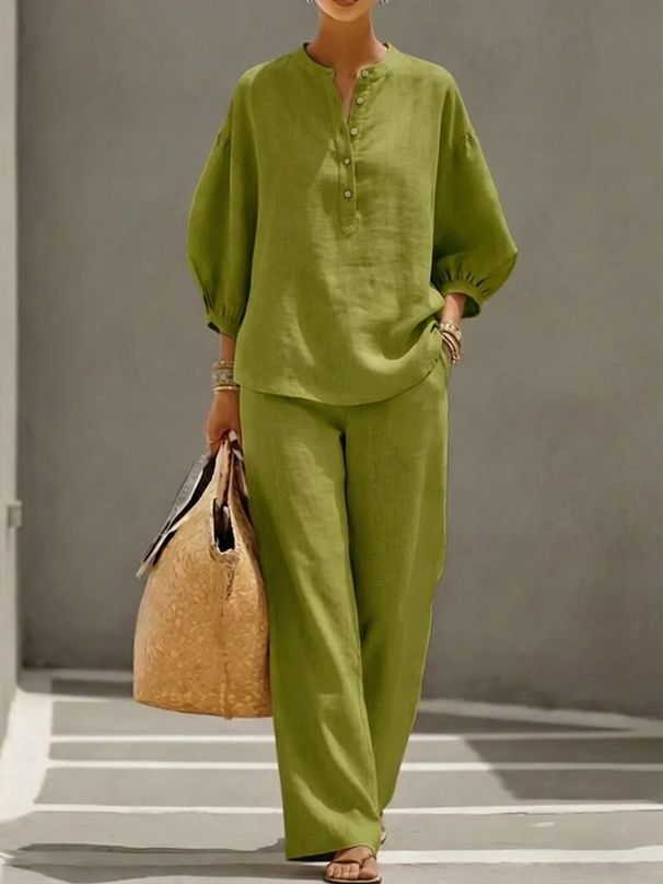 Women's Clothing Women's Casual Urban Clothing Set Solid Color Shirt For Formal & Casual For Women Two Piece Set Zipper_ecoleips.com