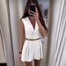 Fashion Women's Elegant Slim Fit Commuter Suit Jumpsuit Straight Leg Shorts New Style Vacation Style_ecoleips.com