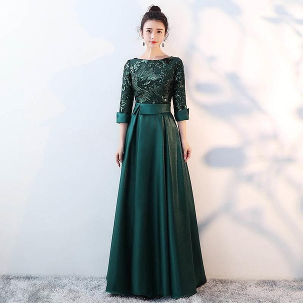 Women's Long Evening Dress For Banquet Spring New Arrival Solo Singing Broadcasting Host Performance Annual Meeting Dress_ecoleips.com