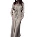 Women's Clothing tie waist shirt temperament elegant skirt suit_ecoleips.com
