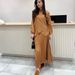 Women’s Clothing Spring New Women's Fashion Temperament Lace up Shirt Pleated Skirt Casual Two piece Suit_ecoleips.com