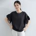 Stylish Flared Sleeves, Summer Loose Flattering T-Shirt, Slimming Casual T-Shirt, Hong Kong Style Short-Sleeve Crew Neck_ecoleips.com