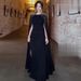 Voya Women's Summer New European And American Light High-End Fashion Rhinestone Ladylike Fitting Dress_ecoleips.com