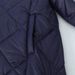 Women's Quilted Puffer Jacket – Winter Long Sleeve Coat With Diamond Stitch Design, Loose Fit Polyester Outerwear For Casual & Streetwear Fashion_ecoleips.com