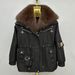 girl 2025 Winter Haining New Navy Collar Fox Fur Parka Women's Mid-Length Loose Thickened Warm Coat_ecoleips.com