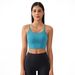 Women's One Piece Sports Bra With Strappy Backless Yoga Vest, Shockproof And Push Up, Running And Fitness Bra AG002_ecoleips.com