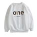 2025 Spring And Autumn New Korean Version Cartoon Print Loose Student Jacket With Fleece Round Neck Sweatshirt For Women_ecoleips.com