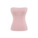 Built-in Chest Pad Cloud Feel Tube Women Basic Style Inner Wear Summer New Date Off-shoulder Vest Top_ecoleips.com