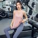 European And American Fashion Sleeveless Yoga Loose Quick-dry Split Gym Tank Top, Sports T-shirt For Women, Summer_ecoleips.com