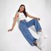 Women’s Clothing new trendy mid waist straight jeans_ecoleips.com