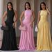 Elegant Solid Color Women's Dress Fashion Sleeveless round Neck Clothing_ecoleips.com