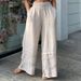 Women's Clothing Elegant V Neck, High Waist, Exposed Navel, Bat Sleeves, Bell Pants Fashion Suit_ecoleips.com