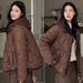 K Women's New Cotton-padded Jacket With Hood; Thickened And Warm; Coat For Women_ecoleips.com