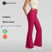 New Slimming Hip Lift Yoga Sexy Versatile Casual Petite Flared Straight Leg High Elastic Fitness Pants_ecoleips.com