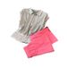 Women's Clothing Retro Casual Sports Suit Half Open Collar Lace Splicing Short Sleeved Trousers Two Piece Suit_ecoleips.com
