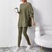 Aria Basics In Stock Autumn Winter European American Cross-Border Women's Clothing Loose Hooded Sleeve Casual Long Pants_ecoleips.com