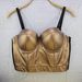 Women's Solid Color Leather Suspenders Summer Elastic Vest Sexy Korean Bra European American Chest Wrap Top All Match_ecoleips.com
