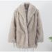 Women's Clothing Comfortable And Casual Eye Catching Warm Environmentally Friendly Fur Coat_ecoleips.com