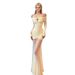 European And American Cross-border Elegant Slim-fit Off-shoulder Mesh Long-sleeve For Women, 2026 New Style Formal_ecoleips.com