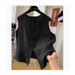 Women's Clothing Stylish Sleeveless Cotton Linen Vest Shirt Top For Curvy Women Round Neck Loose Fit Spring Summer Plus Size_ecoleips.com