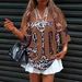 Women's Summer Casual V-Neck Short Sleeve T-Shirt Digital Print Street Fashion Baseball Tee_ecoleips.com