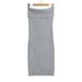 French Style Women's Slim Fit Maxi Skirt With Turned-Up Waist & Elegant Details – A-Line Flowy Design For Autumn/Winter_ecoleips.com