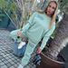 9692#2025 European And American Foreign Trade Women's Clothing Autumn New Sports Casual Two-Piece Set_ecoleips.com