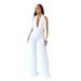 Women's Clothing Women's Solid Color Halter Neck Backless Top And Wide Leg Pants Casual Spring Summer Style Sexy_ecoleips.com