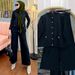 Verve Autumn Winter New Wide-Leg Pants Muslim Knitted Suit Women's Clothing_ecoleips.com