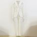 Women's Clothing In Stock New Fashion Slim Fit Water Soluble Lace Suit Pants Suit Two Piece_ecoleips.com