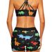 2024 Cross-Border European And American Two-Piece Swimsuit For Women, Hollow Out Backless Sexy Swimwear Three-Piece_ecoleips.com