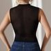 K Lace Patchwork Fishbone Vest, Hot And Spicy Style Top, Waist Cinching Fishbone, External Suspender, Chest Wrapped Vest_ecoleips.com