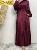 New Turkey Modanisa Indonesia Mini Dress Islamic Female Abaya Kimono African Dress Styles With Chiffon Muslim Polka Dot Clothing_ecoleips.com