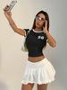 American New Spice Girls Women's Clothing Crew Neck Digital 98 Printed Navel Short Sleeve_ecoleips.com