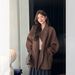 New Design Wool Cashmere 5 Autumn Winter Korean Style Double-Sided Woolen Coat For Women_ecoleips.com