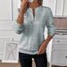Women's Clothing Pullover Sweatshirt Four In One Padded Casual Sweatshirt Zipper Sweatshirt_ecoleips.com