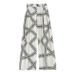 Suitable For All Seasons European Style Old Money Loose Cotton Printed Wide-Leg For Women Summer Thin Lazy Linen Floor-Length Pants_ecoleips.com