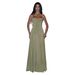 Elegant Back Tie Strapless Bodycon Dress, Sophisticated A-Line Long Evening Gown For Weddings, Parties, And Formal Events_ecoleips.com