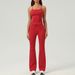 Women's Clothing Yoga Sports Suit Wide Leg Pants Slim Suspenders Leisure Yoga Fitness Suit_ecoleips.com