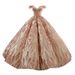 Wedding Dress Evening Dress Palace Elegant One Shoulder Ball Performance Tutu Skirt Red Toast Dress_ecoleips.com