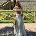 2025 Summer New Style Women's Fashion Solid Color Sexy Short Sleeve Strapless Tie Ruched Cake Skirt Set_ecoleips.com