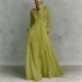 Women's Clothing Women's Long Sleeved Slim Fit Maxi Dress Elegant Fashion A-Line Gown Perfect For Vacation_ecoleips.com