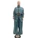 Cross-border Foreign Trade European American Fashion Retro Short Jacket And Long Pants Workwear Wide-leg Loose_ecoleips.com