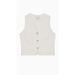 Women's Clothing Spring New Short Sleeved Casual Version Knitted Sleeveless V Neck Inner Wear Can Be Worn Outside Vest_ecoleips.com