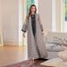 Verve New INS Muslim Embroidered Abaya Evening Dress Elegant Long Sleeve Dubai Robe_ecoleips.com