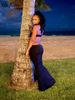 Hugcitar Pure Color Chain Halter Bandage Sleeveless Backless Revealing Slim Maxi Dress Fall Women Fashion Elegant Party Y2K_ecoleips.com