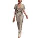 2026 Cross-Border Foreign Trade Women's Clothing European And American Spring New Fashion Tight-Fitting Printed Twist_ecoleips.com