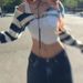 Aria Basics Aria Basics European And American Style Spicy Girl Color-block Striped Knitted Hollow-out Cardigan Sweater Women, 2023 Autumn New_ecoleips.com