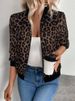 K New Pure Color Splicing Thin Fashion Coat Slim And Slim Casual Jacket Top_ecoleips.com