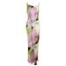 2023 European And American Cross-border Russian Best-selling Printed Pleated Slim-fit Suspender Dress HY009_ecoleips.com